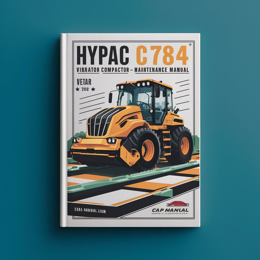 Manual de operación y mantenimiento del compactador vibratorio Hypac C784