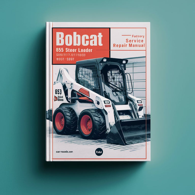 BOBCAT 853 SKID Steer Loader SN 509711001-509717999 (EDITION 1999) Factory Service Repair Manual