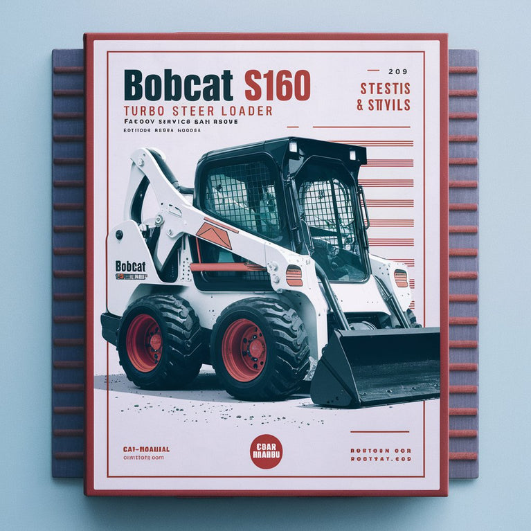 BOBCAT S160 Turbo SKID Steer Loader SN 526911001 & Above (EDITION 2009) Factory Service Repair Manual