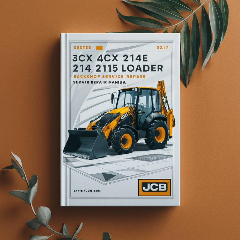 Manual de servicio y reparación del taller de retroexcavadoras JCB 3CX 4CX 214E 214 215 217 y variantes