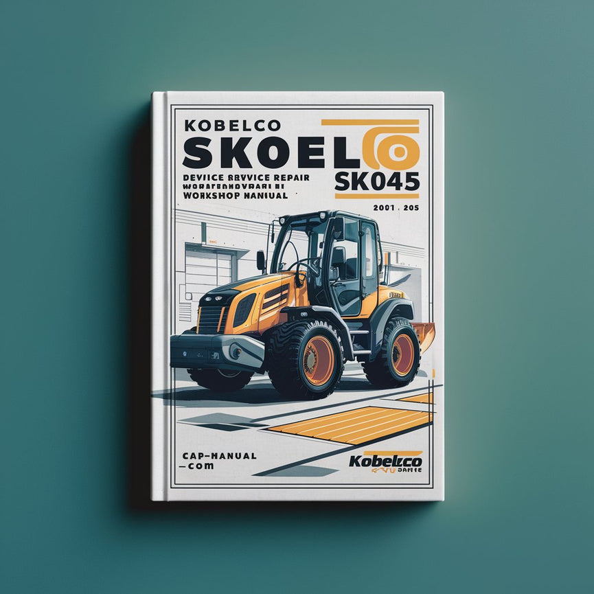 Manual de taller y reparación de miniexcavadoras Kobelco SK045