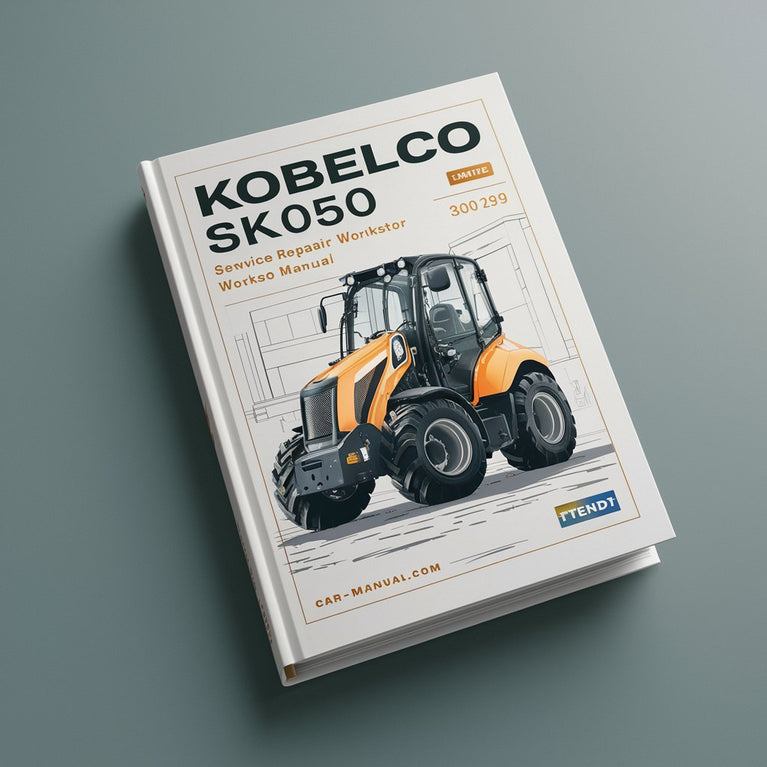 Manual de taller y reparación de miniexcavadoras Kobelco SK050