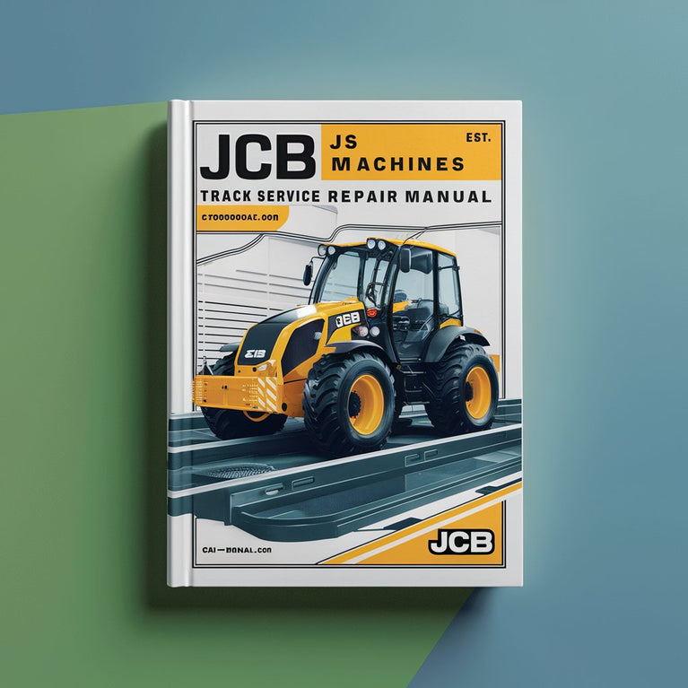 Manual de reparación y servicio de orugas de máquinas JCB JS