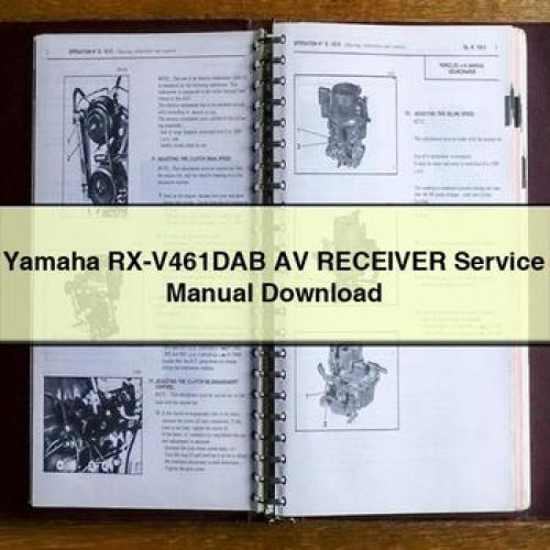 Yamaha RX-V461DAB AV Receiver Service Manual Download PDF