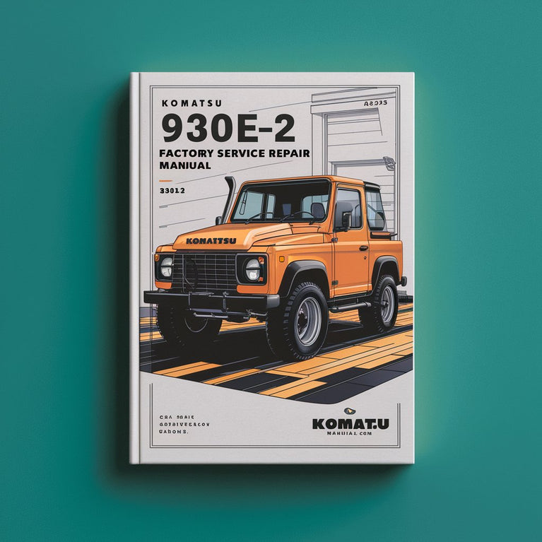 Komatsu 930E-2 Factory Service Repair Manual A30121-A30155