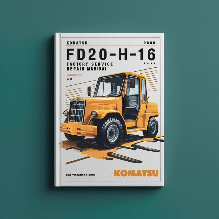 Komatsu FD20H-16 Forklift Factory Service Repair Manual