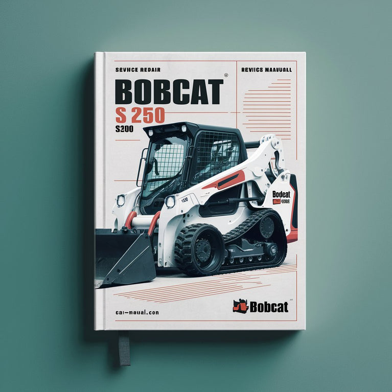 Manual de servicio y reparación de minicargadoras Bobcat S250 y S300