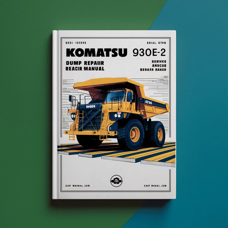 Manuel de réparation et d'entretien du camion à benne basculante Komatsu 930E-2 (numéro de série : A30255 à A30291)