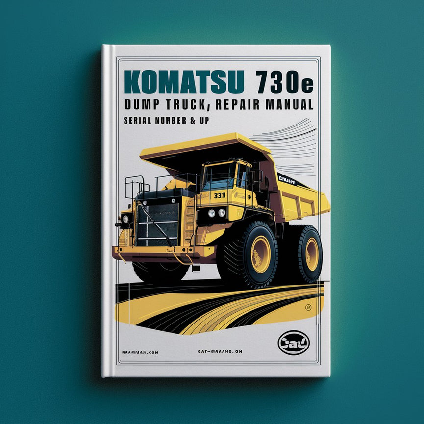 Manual de servicio y reparación del camión volquete Komatsu 730E (número de serie: A30633 y posteriores)