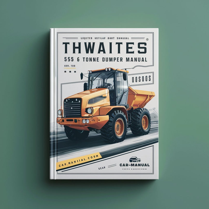 Manual de piezas del dumper Thwaites 565 de 6 toneladas