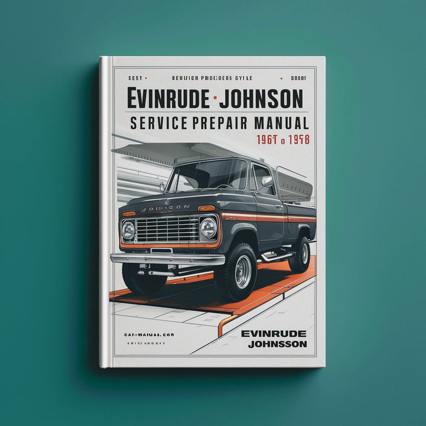 Manuel de réparation et d'entretien Evinrude Johnson de 1965 à 1978 de 1,5 à 35 ch