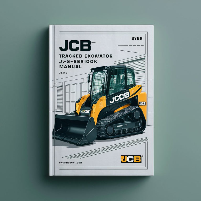 Manual del operador de la excavadora de cadenas JCB serie JS