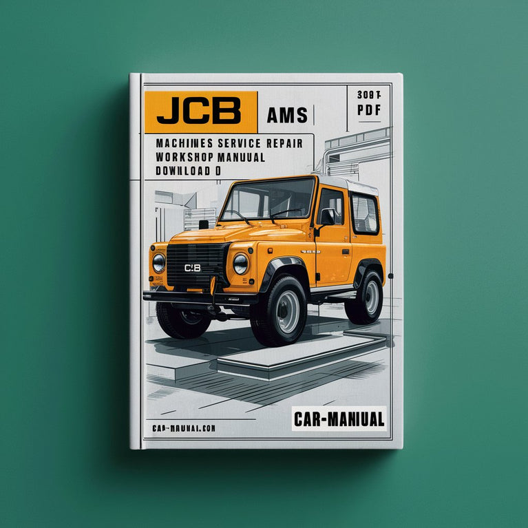 Manual de taller de reparación y mantenimiento de máquinas JCB AMS JS (suplemento)