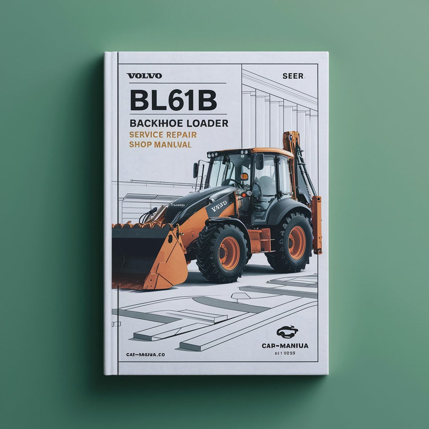 Manual de taller y reparación de la retroexcavadora Volvo BL61B