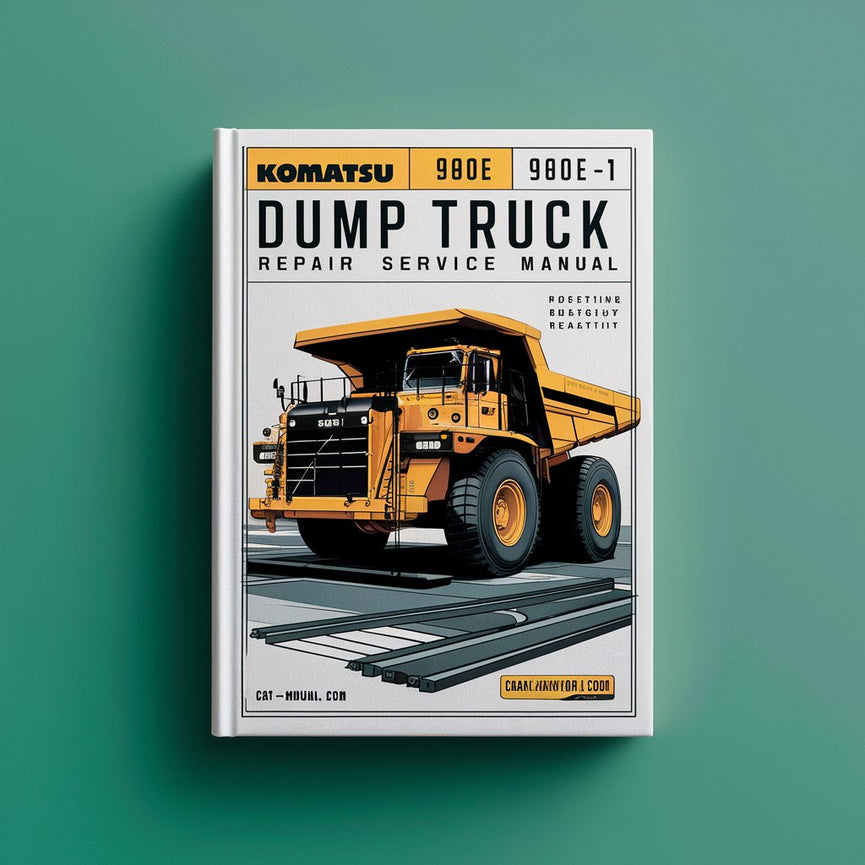 Komatsu 960E-1 Dump Truck Repair Service Manual