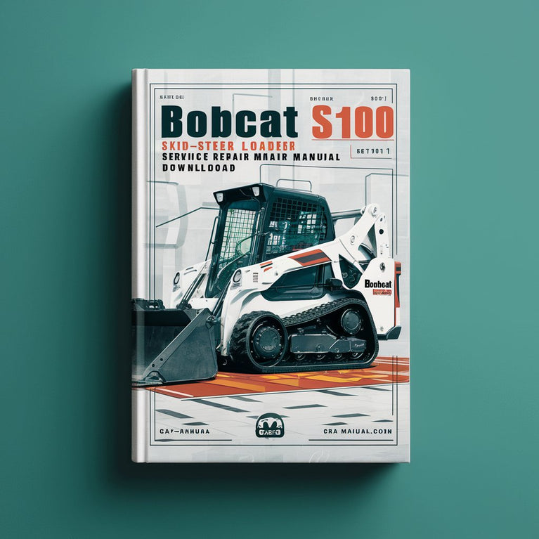 Manual de servicio y reparación de minicargadoras Bobcat S100 (número de serie A8ET20001 y superiores)