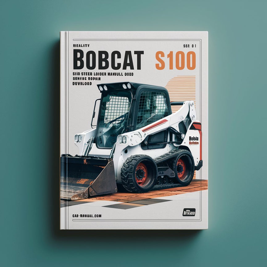 Manual de servicio y reparación de minicargadoras Bobcat S100 (número de serie AB6420001 y superiores)