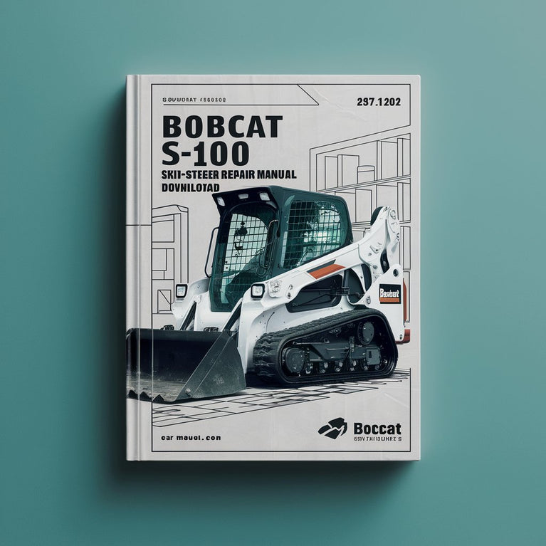 Manual de servicio y reparación de minicargadoras Bobcat S100 (número de serie A2G711001 y superiores A89L11001 y superiores)