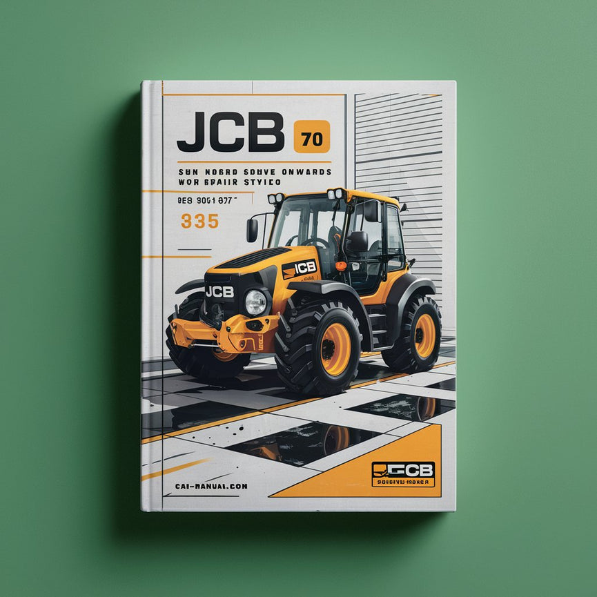 Manual de reparación y servicio del taller JCB JS 70 SN 695501 en adelante