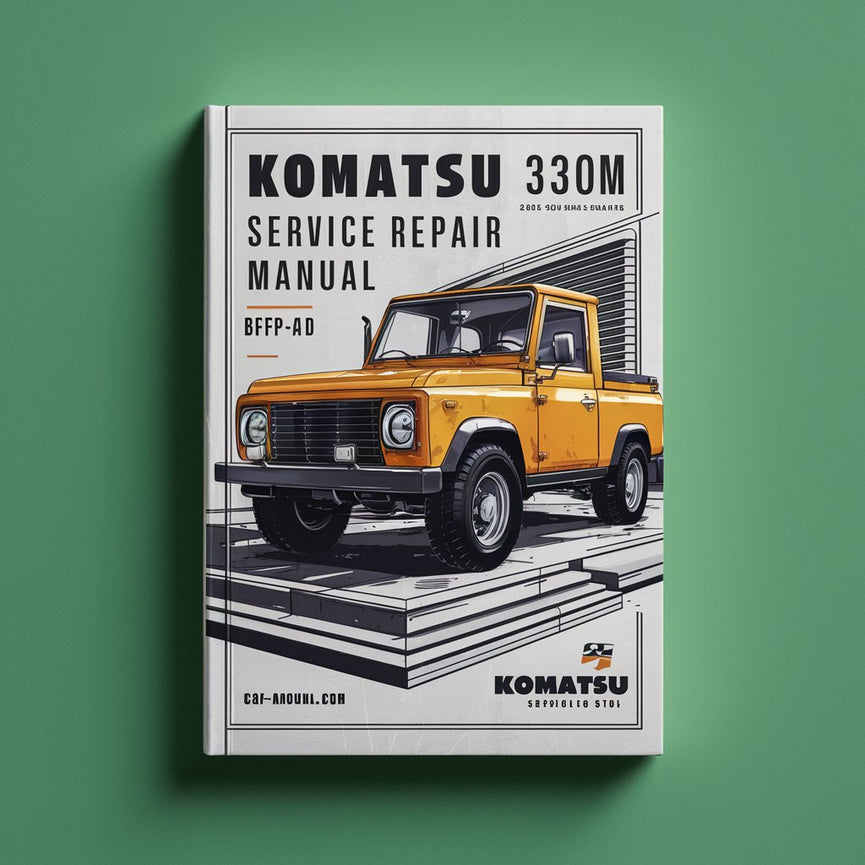 Manual de servicio y reparación de Komatsu 330M BFP41-A - BFP41-AD