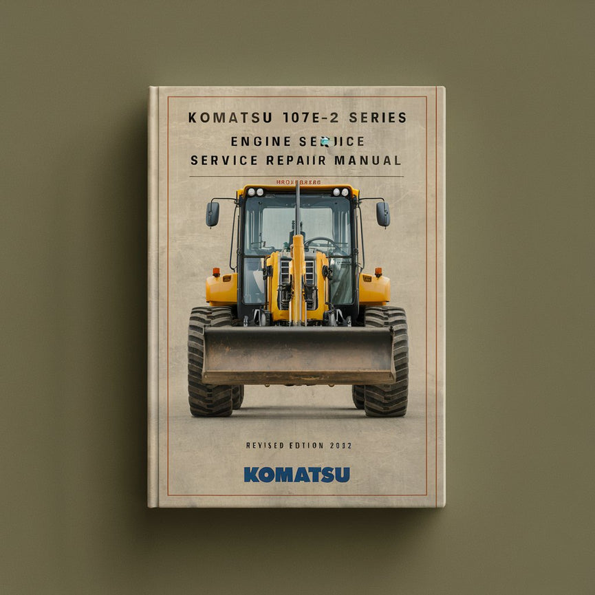 Manual de servicio y reparación del motor Komatsu serie 107E-2