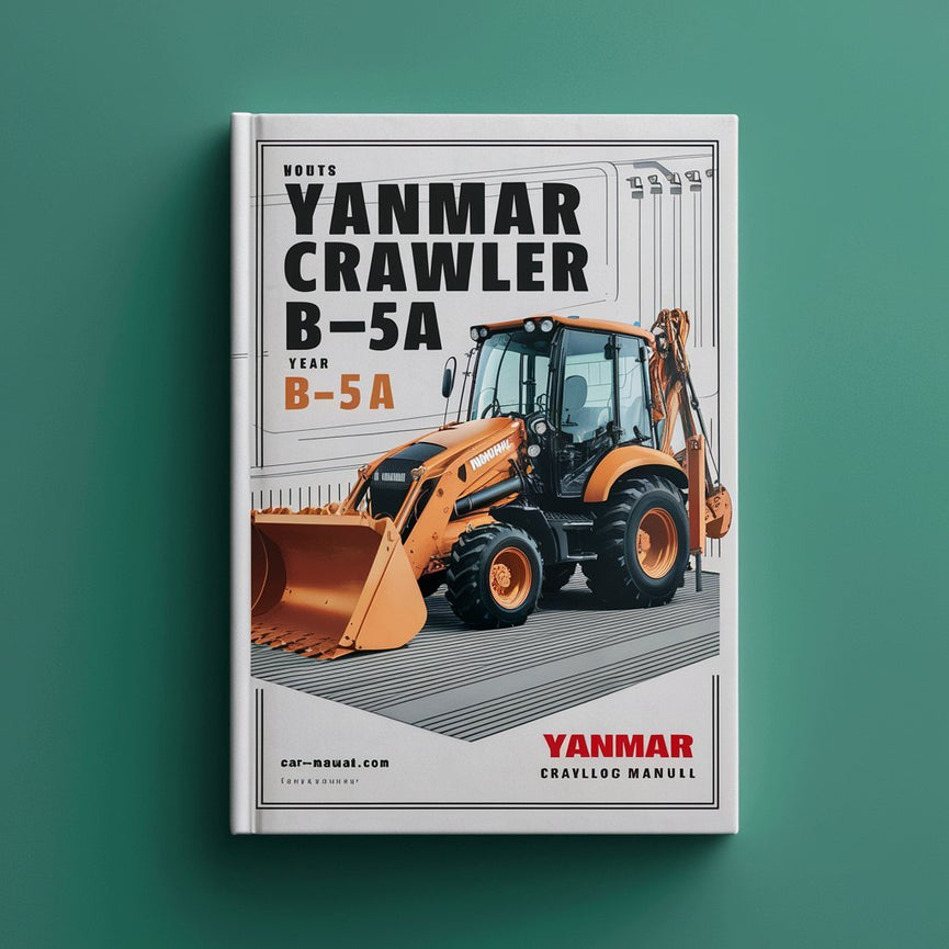 Manual del catálogo de piezas de la retroexcavadora sobre orugas Yanmar B7-5A