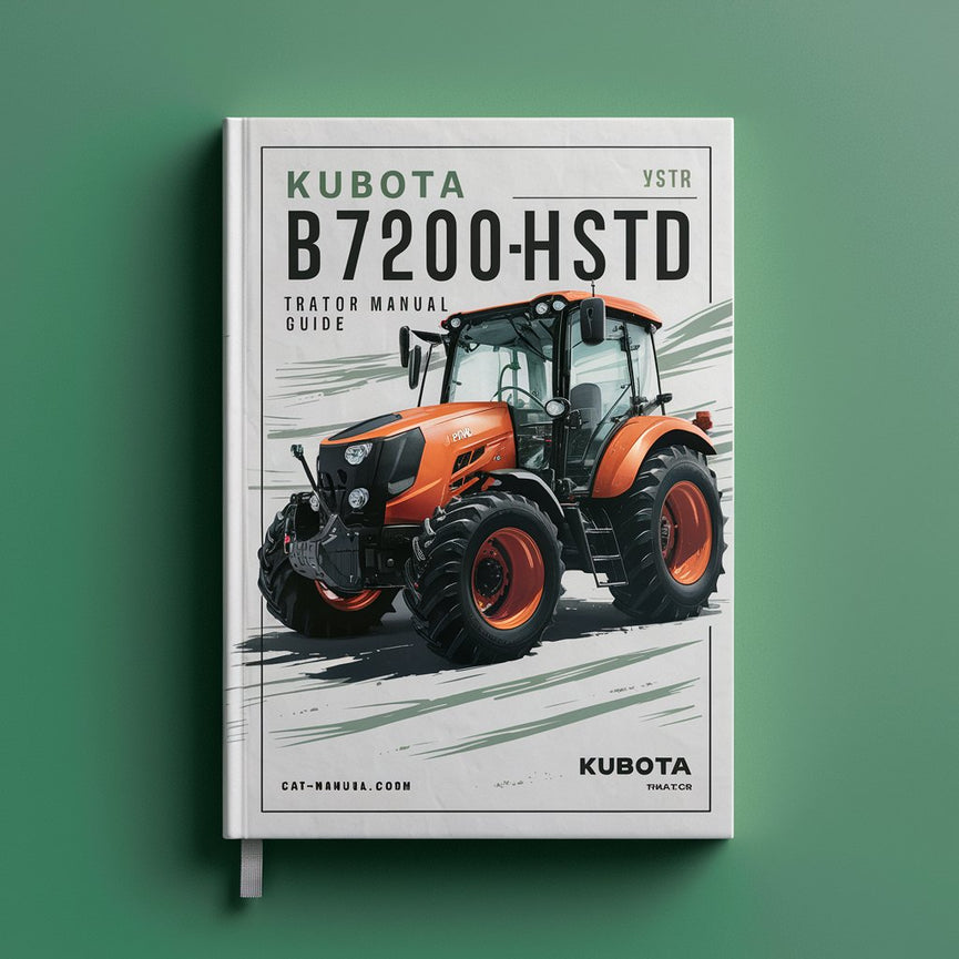 Télécharger le manuel des pièces détachées du tracteur Kubota B7200hstd