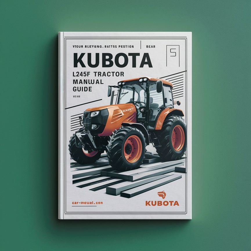 Télécharger le manuel des pièces détachées du tracteur Kubota L245f