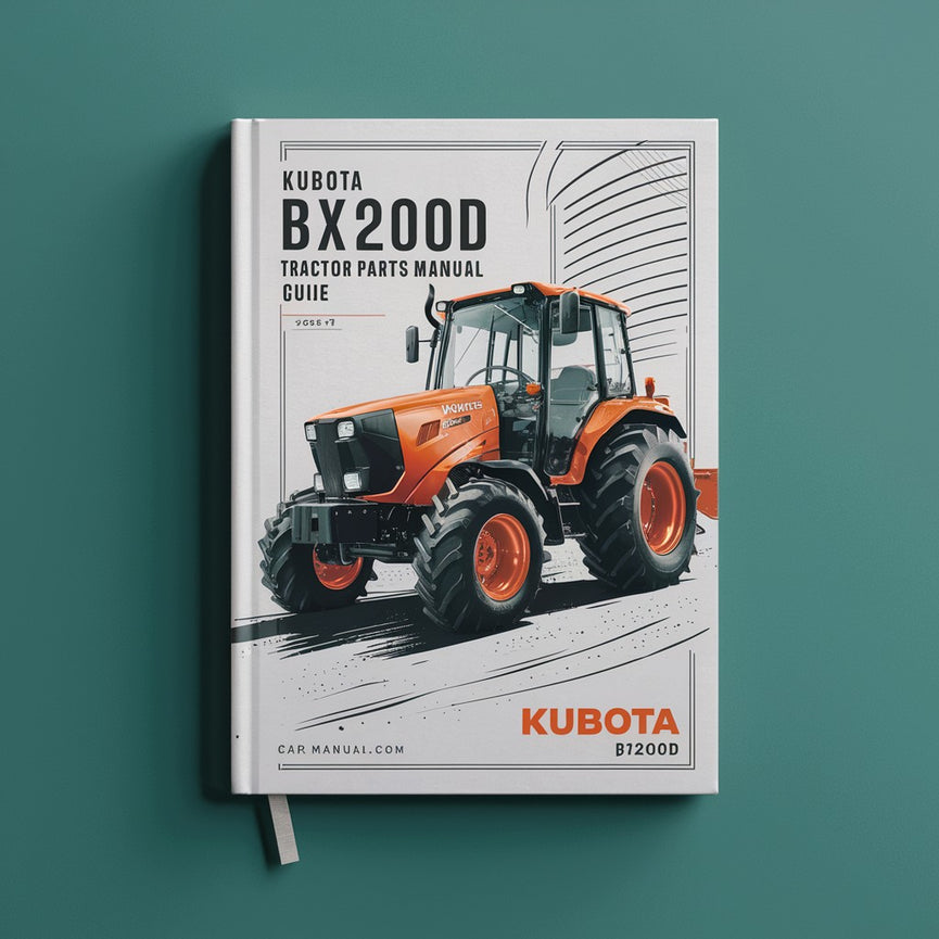 Descargar manual de piezas del tractor Kubota Bx2200d (3 Meg)