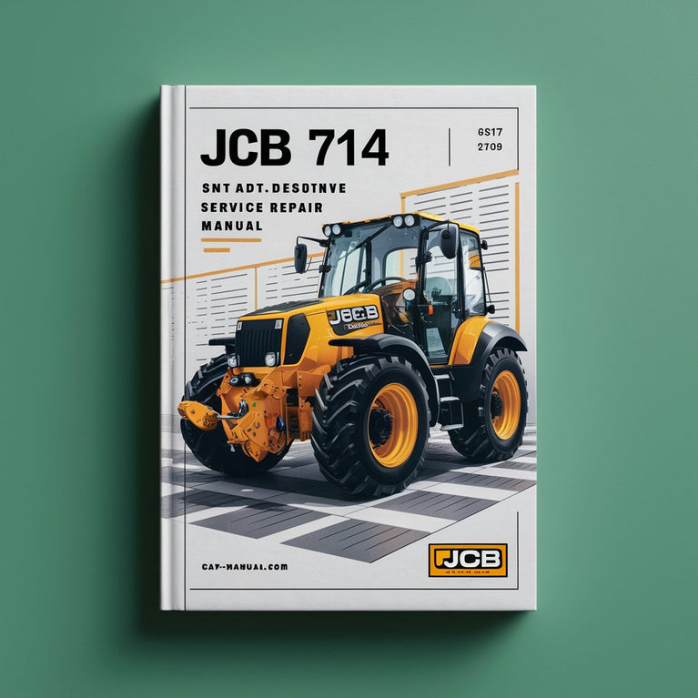 Manual de servicio y reparación JCB 714 ADT SN 0830178-0831999