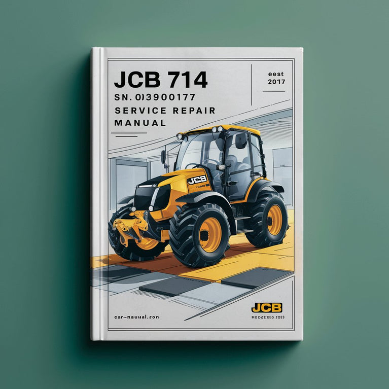 Manual de servicio y reparación JCB 714 ADT SN 0830001-0830177