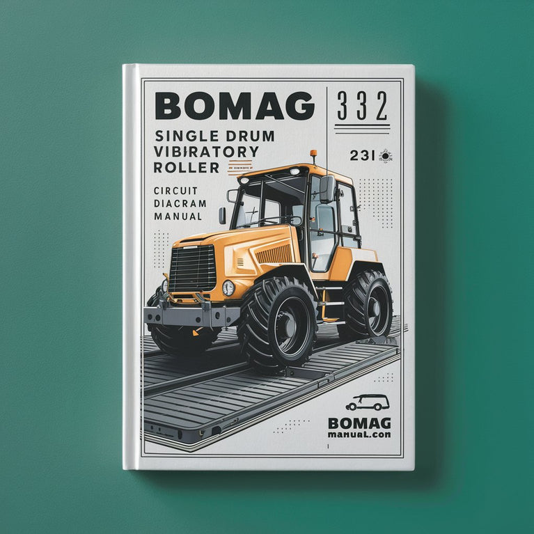 BOMAG BW 332 Single Drum Vibratory Roller Circuit Diagram Manual