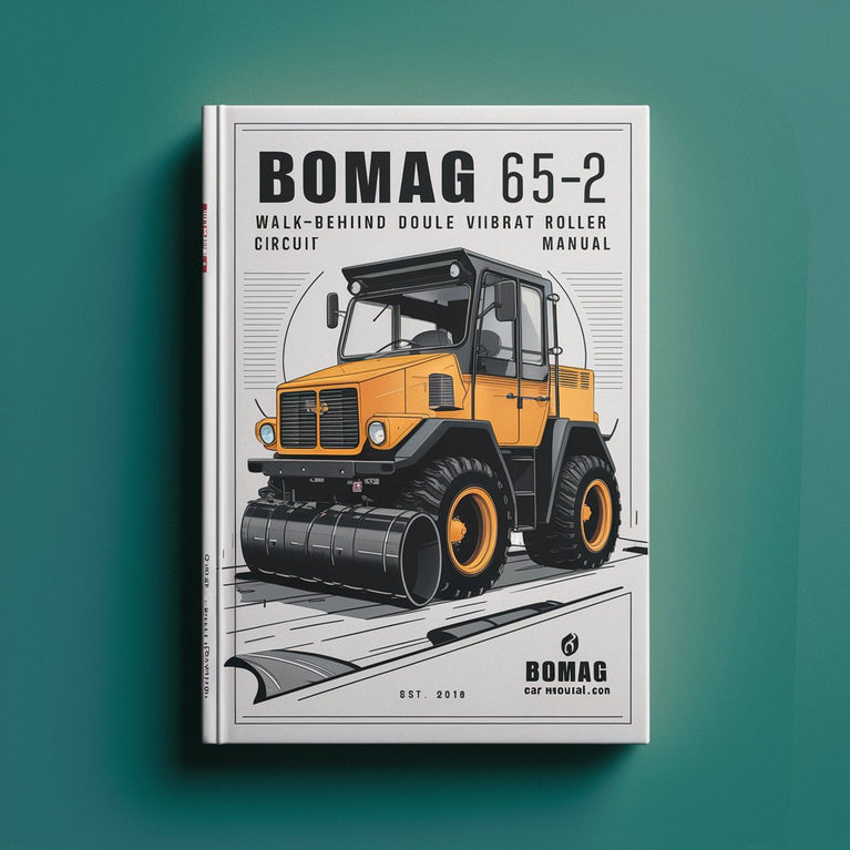 BOMAG BW 65-2 Walk-Behind Double Drum Vibrat Roller Circuit Diagram Manual