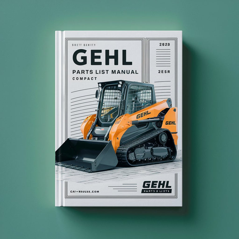 Gehl CTL65 Parts List Manual Compact Track Loader