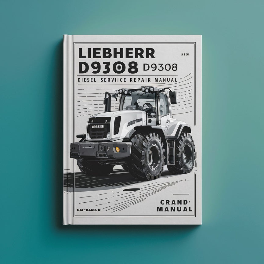 Manual de servicio y reparación de motores diésel LIEBHERR D9306 D9308 D9406 D9408