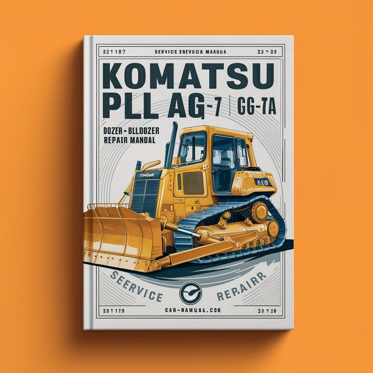 Komatsu D20PL PLL AG-7; D20P PG-7A; D21A S AG QG-7; D21PG-7A Dozer Bulldozer Service Repair Manual