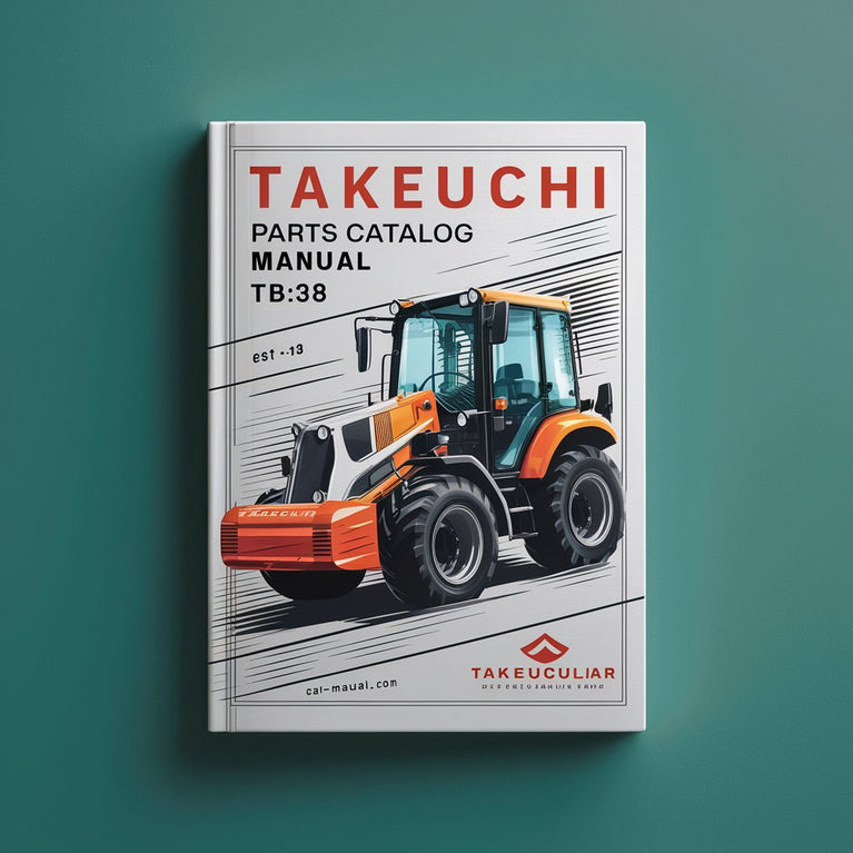 Manuel du catalogue des pièces détachées pour excavatrices TAKEUCHI TB138