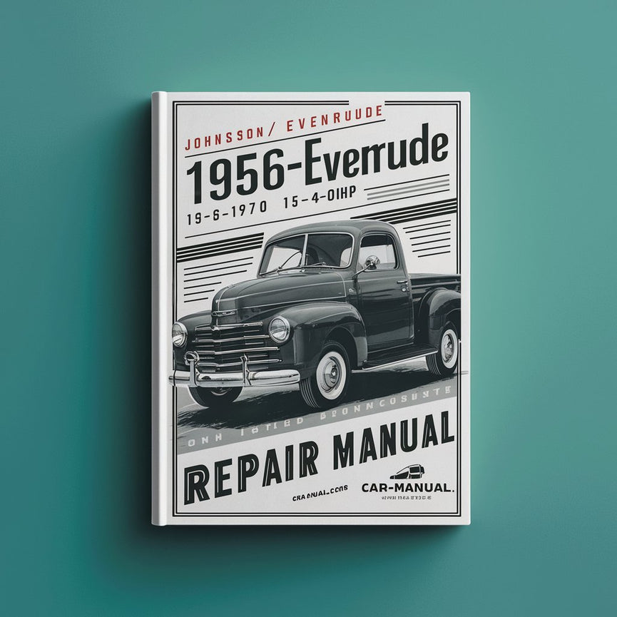 Johnson/Evenrude 1956-1970 1.5-40HP Repair Manual