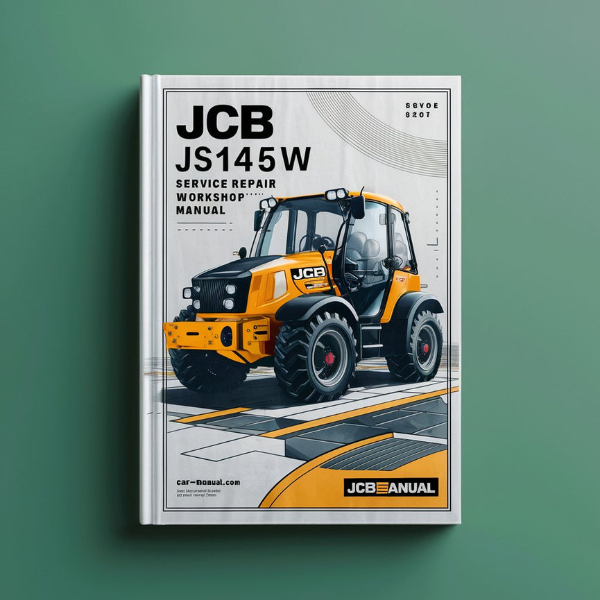 Manuel d'atelier de réparation et d'entretien JCB JS145W Tier 3