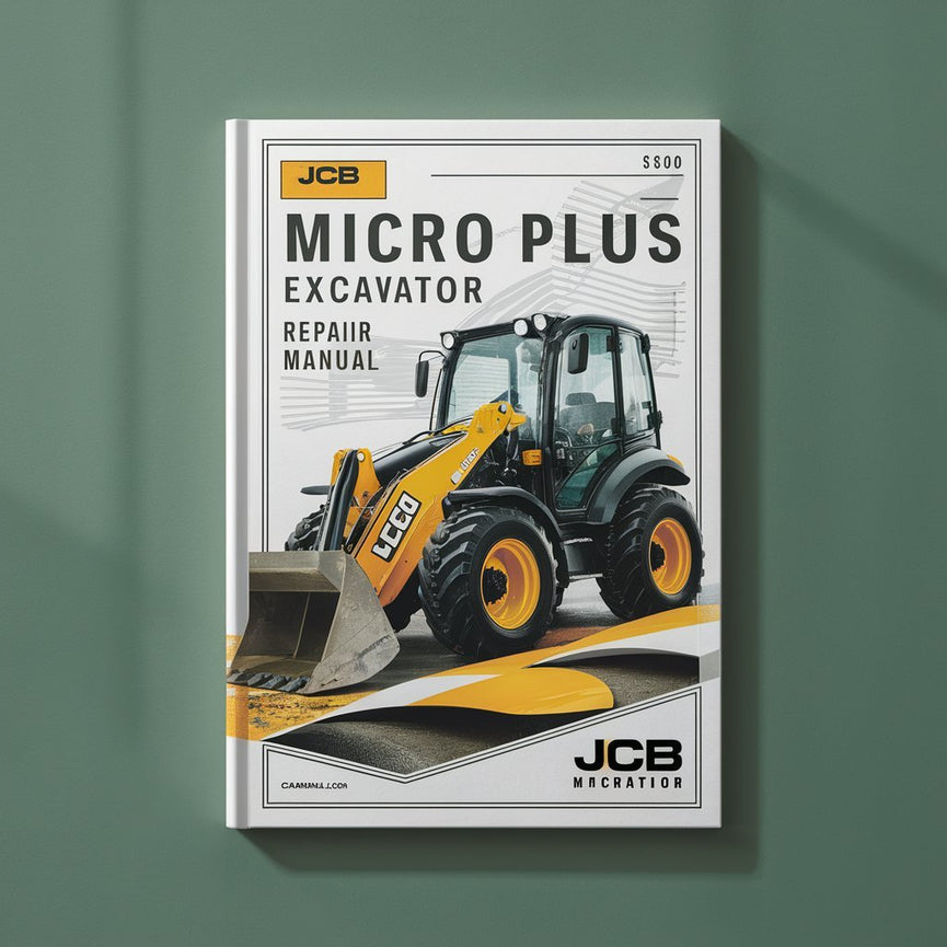 Manual de servicio y reparación de excavadoras JCB Micro Plus