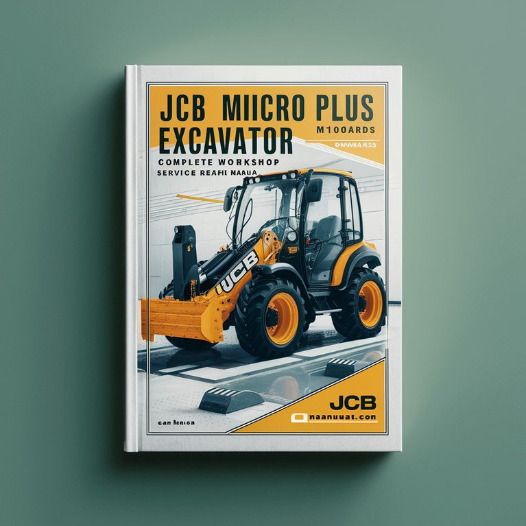 Manual de servicio y reparación completo del taller de la excavadora JCB Micro Plus M1007000 en adelante