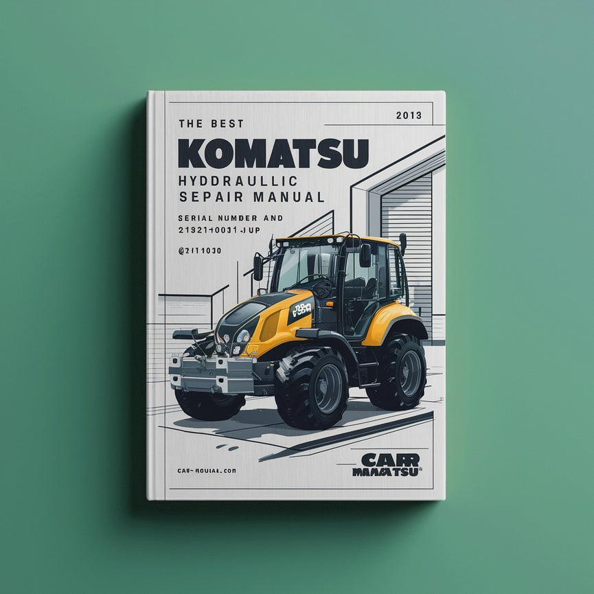 Best Komatsu PC95R-2 Hydraulic Excavator Service Repair Manual (Serial Number: 21D5210001 and up 21D5220001 and up)