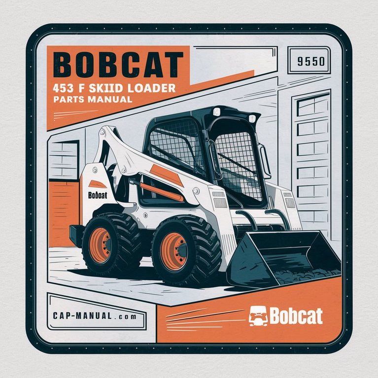 BOBCAT 453 F SKID Steer Loader Parts Manual SN 515111001 & Above