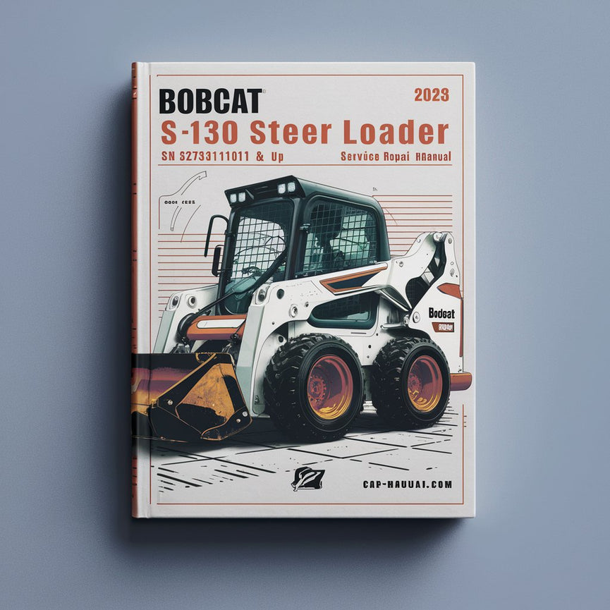 Manual de reparación y mantenimiento de minicargadoras BOBCAT S130 SN 527311001 y posteriores