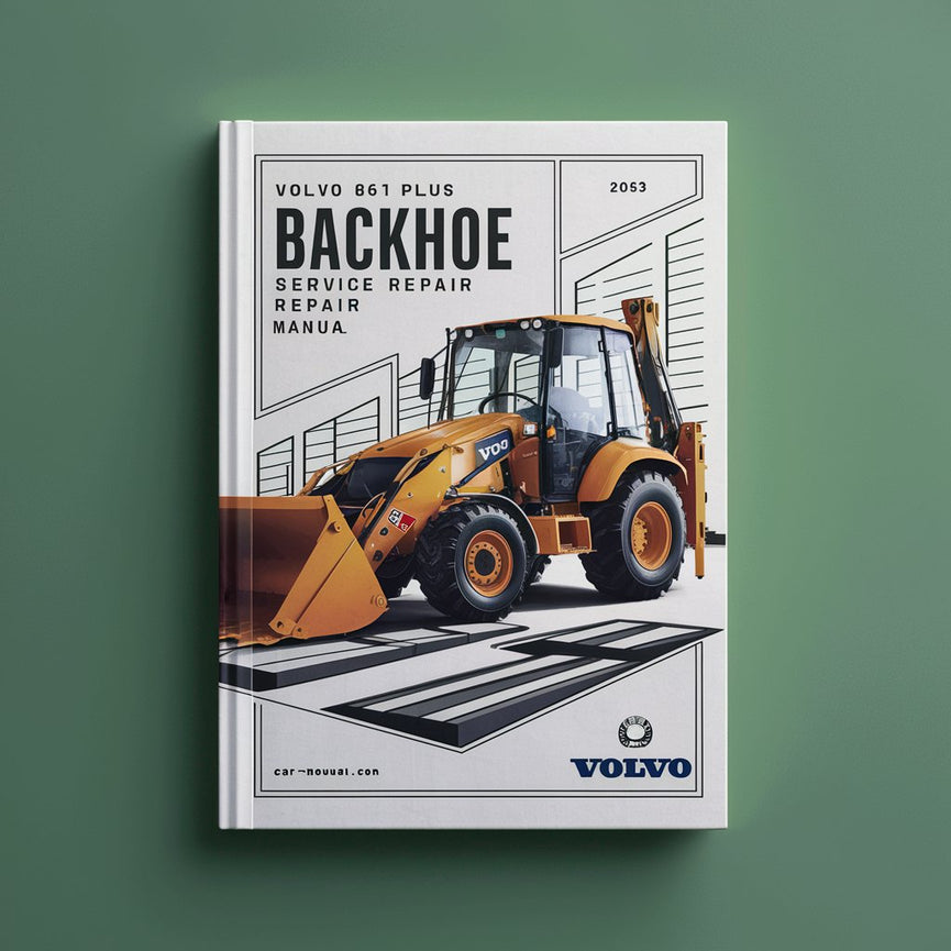 Manual de servicio y reparación de la retroexcavadora Volvo BL61 Plus