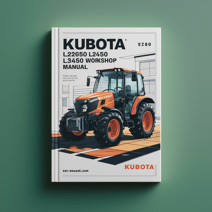 Manual de taller de Kubota L2650 L2950 L3450 L3650 WET GST