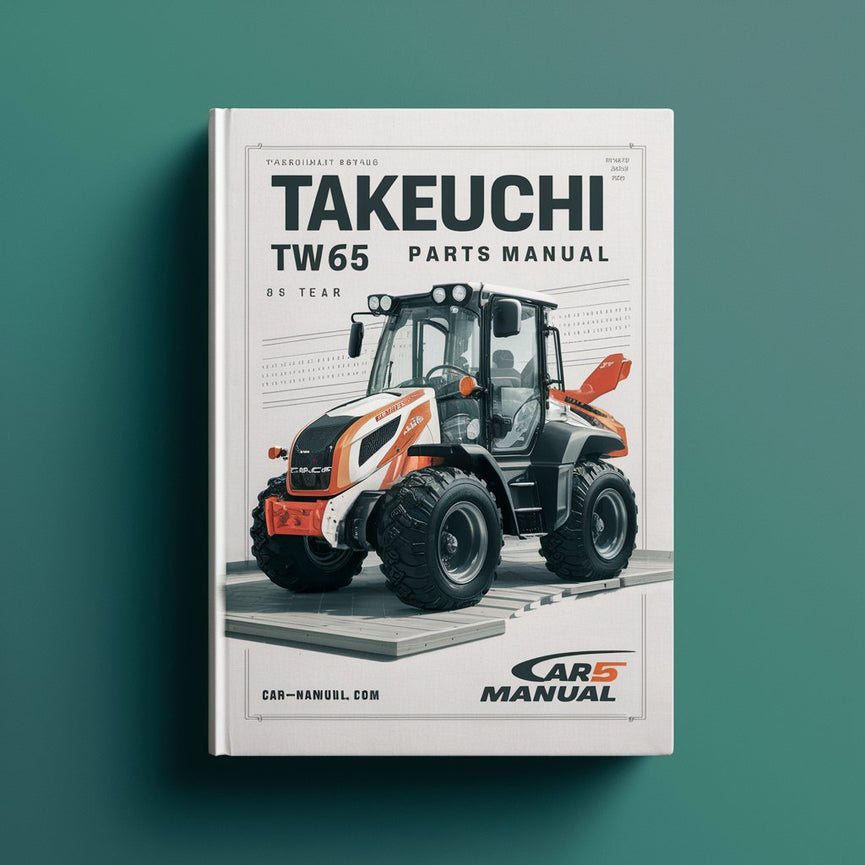 Manual de piezas de Takeuchi TW65