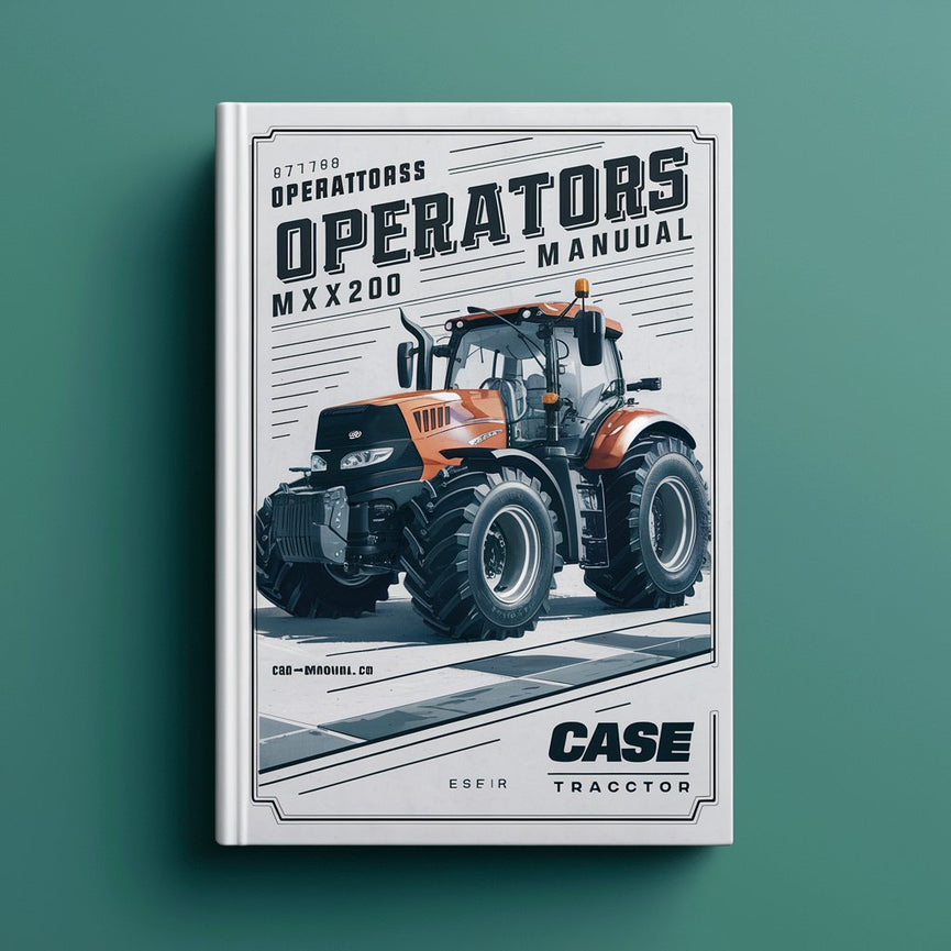 Case Tractor MX180 MX200 MX220 MX240 MX270 Operators Manual PDF Download