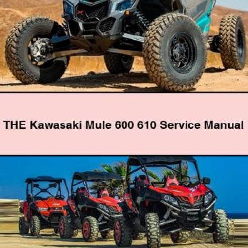 Télécharger le manuel d'entretien Kawasaki Mule 600 610 en format PDF