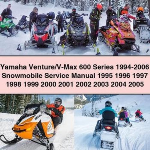 Manuel d'entretien de la motoneige Yamaha Venture/V-Max 600 Series 1994-2006 1995 1996 1997 1998 1999 2000 2001 2002 2003 2004 2005 Télécharger le PDF